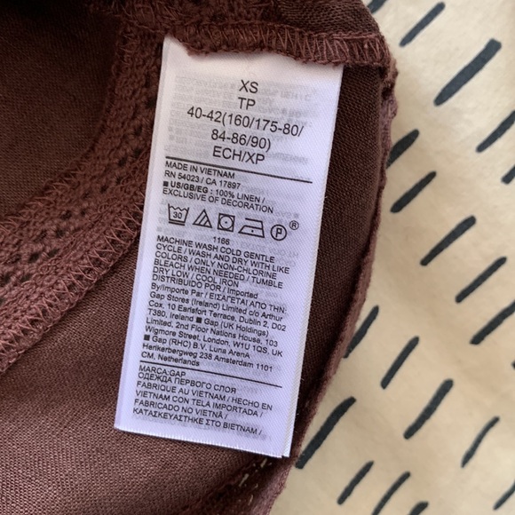 NWT Gap linen tank top - Picture 4 of 5